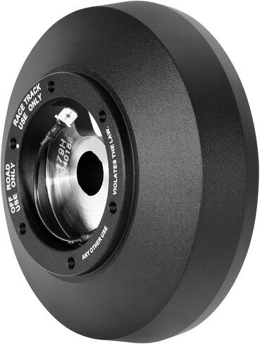 NRG INNOVATION Race Steering Wheel Short Hub Compatible With 1979-2004 Ford Mustang, Black, Anodized Finish, NRG-SRK-RL179H in Kuwait