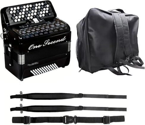accordion Bayang accordion 60BS62 key strap with backpack for adult and child beginner instrument strap (white) in Saudi Arabia