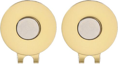 PATIKIL Magnetic Golf Hat Clip, 3 Pack Metal Golf Ball Marker Holder for Golf Caps Gloves, Matte Nickel in Saudi Arabia