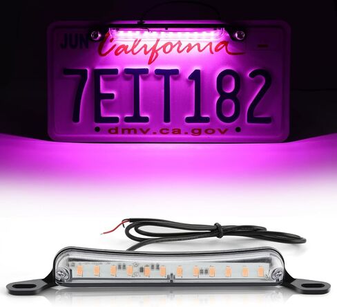 LIVTEE LECK PLATE LED ، مجموعة مشرقة للغاية للمقطورة UTV ATV Truck RV Boat ، Xenon White (6000k) in Saudi Arabia