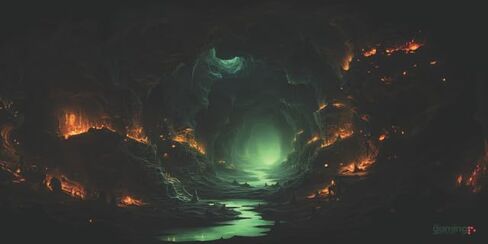 The Gaming Mat Company Single Player MTG Playmat & Gaming Mouse Pad - 28" x 14" Dungeon Gaming Mousepad Compatible with Magic The Gathering Playmats MTG Cards Gaming Mouse Mat Large Mouse Pad in Kuwait