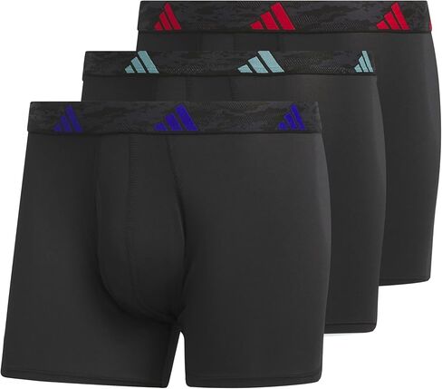 Adidas Men Men Stretch Boxer Boxer Brief Boxer (3 pack) -2020 in Saudi Arabia