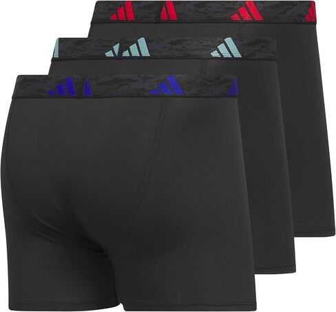 Adidas Men Men Stretch Boxer Boxer Brief Boxer (3 pack) -2020 in Saudi Arabia