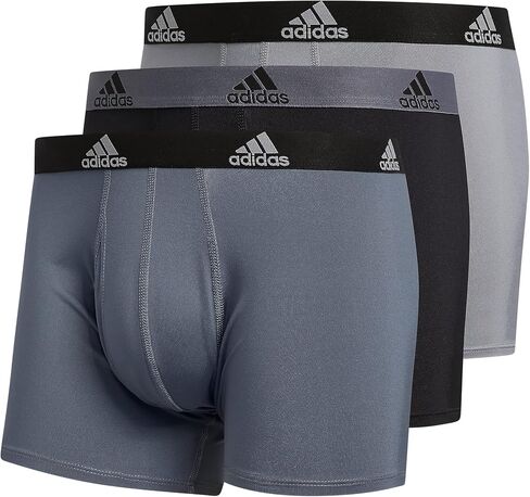 adidas Men's Stretch Cotton Boxer Brief Underwear (3-Pack) -2020 in Kuwait