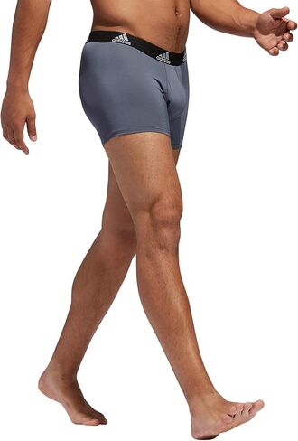 adidas Men's Stretch Cotton Boxer Brief Underwear (3-Pack) -2020 in Kuwait