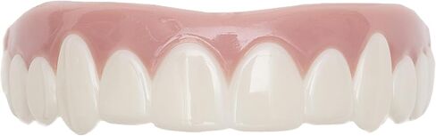Imako Premium Cosmetic Uppers - 1 Pack - Small, Bleached White - DIY Smile Makeover - Made in USA in Saudi Arabia