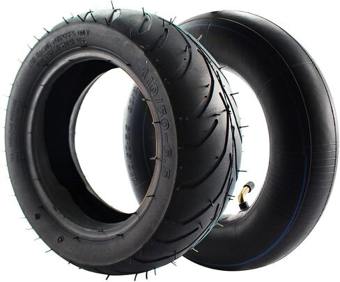 110-50-6.5 الأنبوب الداخلي للإطارات مع صمام بزاوية Stemnner لـ 38cc 47cc 49CC MTA1 MTA2 Cag Mx3 GP-RSR جيب صغير الترابية دراجة الطرق غير الممهدة سكوتر 90/65-6.5 2 قطعة in Saudi Arabia
