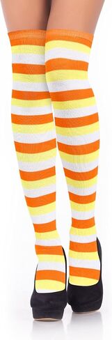 Benefeet Sox Striped Thigh High Socks for Women Over the Knee Socks Striped Thigh Highs Cosplay Halloween Costume Sock in Saudi Arabia