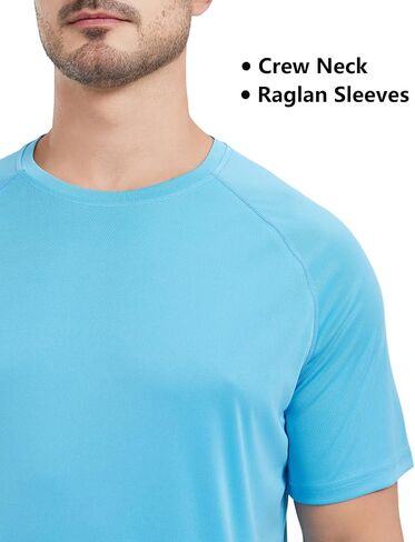 Men's UPF 50+ Swim Shirt Rash Guard SPF UV Sun Protection Quick Dry Short Sleeve T-Shirts Water Beach Shirt in Saudi Arabia