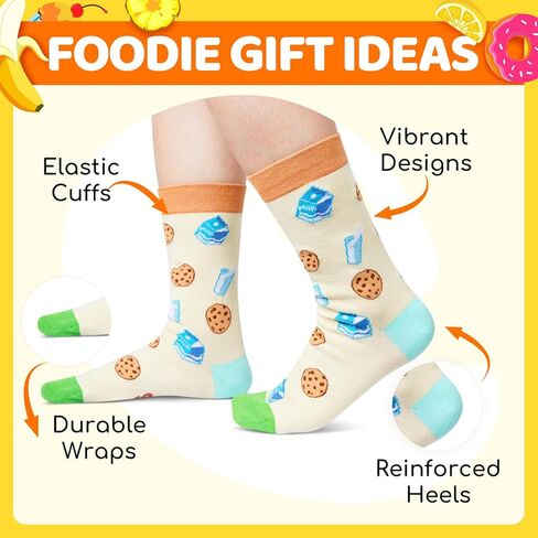 HAPPYPOP Donut Socks Women Men, Donut Gifts Teen Girl Gifts, All You Need Is Love And Donuts in Saudi Arabia