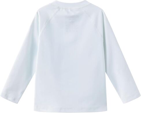 Ubestyle Boys and Girls UPF 50+ Long Sleeve Zip Rash Guard Swim Shirt Top Baby Toddler Swimsuits Sun Protection in Saudi Arabia