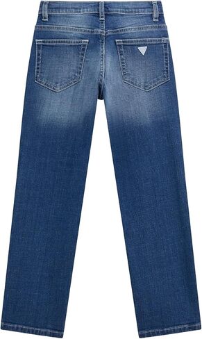 GUESS Girls' Stretch Denim Straight Pants in Saudi Arabia