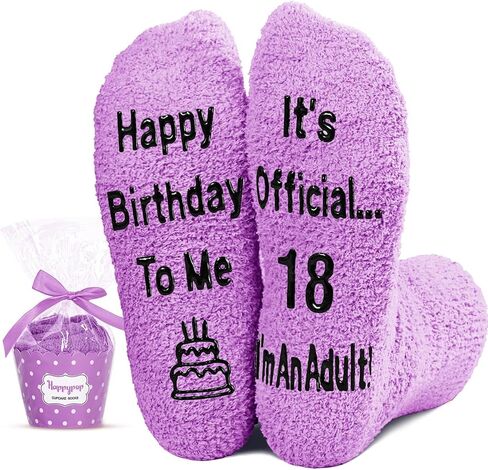 HAPPYPOP Funny Gifts for Teenage Teen Girls, 13 Year Old Girl Gift Ideas Gifts for 13 Year Old Girl, Funny Fun Cute Socks for Teens in Saudi Arabia