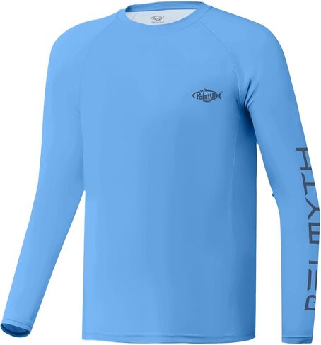 Palmyth Boys Fishing Shirt Youth Long Sleeve T-Shirt Sun Protection UPF 50+ Quick Dry in Saudi Arabia
