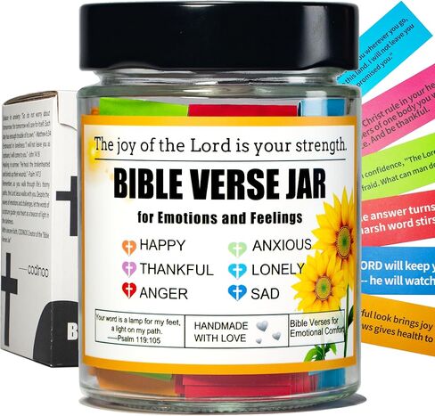 Spanish Bible Verse Jar,Leeme Cuando te Sientas Versículos en Español,Tarro de Versículos Bíblicos en Español,Christian Gifts For Women spanish,Religious gifts,Regalos Cristianos para Mujer,Cumpleaños in Saudi Arabia