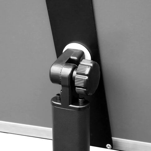 Adjustable Heavy Duty Pedestal Sign Holder Floor Standing Sign Poster Stand Aluminum Snap Open Frame (11''X17'' Black) in Saudi Arabia