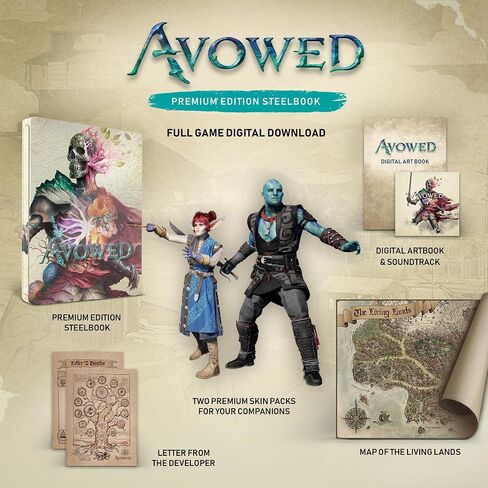 Avowed – الإصدار المميز من SteelBook – Xbox Series X|S وWindows Digital Code in Saudi Arabia