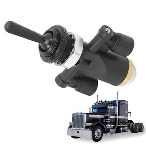 818-0007-000 Air Window Toggle Valve Switch Compatible with Peterbilt 379 Kenworth Truck, Air Electric Valve Paddle Switch for Peterbilt 379 Accessories