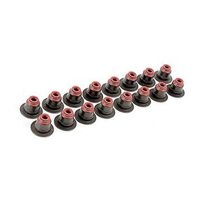 11340029751 صمامات SET SEAL KIT مجموعة 16 PCS متوافقة مع BMW 545I 550i 650i 745i 750i X5 E53 E70 E64 E71 E72 F01 F02 F03 F04 E81 استبدال 12021700 12-37281-01 19034886