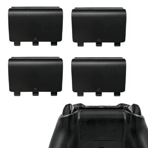 4 Pack Battery Back Cover for Xbox One Controller,Replacement Battery Back Cover for Xbox One Controller[NOT for Xbox Series X/S]Battery Back Shell Covers Repair Part for Xbox One Controller