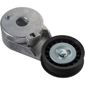 TUCAREST 38104 (For 3.4L 207Cid/3.5L 213Cid) Drive Belt Tensioner Pulley Assembly Fit For 02-07 Bu-ick Rendezvous /05-09 Chevy Equinox, 97-03 Malibu /99-04 Alero /99-05 Po-ntiac Montana [# 12563083]