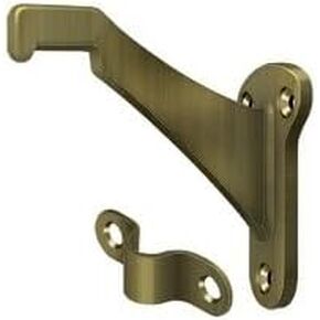 Deltana ZHRBB325U10B Hand Rail Brackets; Zinc 3-1/4" Projection; Oil Rubbed Bronze Finish