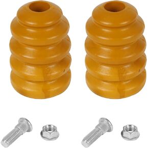Rear Bump Stops Jounce Bumpers Compatible with 2007-2019 Chevy Silverado 1500 and GMC Sierra 1500, Replace Part Number 15236353,Pack of 2