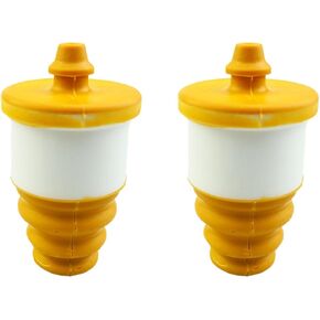 2PCS Rear Suspension Bump Stop Fit for Fiat 500 2007-2016 500C 2009-2013 Abarth 2008-2016 Panda 2003-2009 Replace 51811829 50703905
