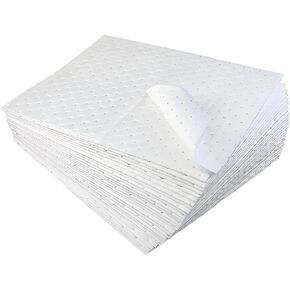 30 PCS تسرب منصات امتصاص ، 15 "× 20" الحصير امتصاص الزيت الممتاز لامتصاص قبو الجراج ، وسادة حصيرة امتصاص للوزن الأبيض القابل لإعادة الاستخدام.