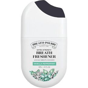 Breath-Pourri Breath Refresher Spray, Vanilla Peppermint, 1 Fl Oz Pocket Travel Size - Vanilla and Peppermint