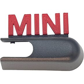Rear Wiper Arm Cap Deco-Mini(red), Stylish 3D Printing Plastic (eco PLA)-Compatible with Mini Copper(F60)