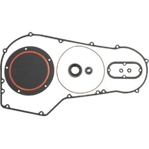 25416-70 Primary Cover Gasket Kit, Replacement for Harley Dyna 1999-2005 Softail 1999-2006 Bad Boy 1995-1997 Fat Boy 1994-2005, Replaces 11147 12066 12052A