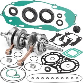 Heavy Duty Crankshaft & Complete Engine Gasket Seal Kit For Yamaha Banshee 350 YFZ350 1986-2006 29L-11400-30-00