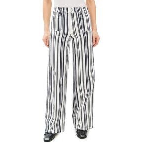 FRAME Women's Le Slim Palazzo Modernist Pocket Jeans
