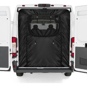 شاشة علة الباب الخلفية متوافقة مع 2014-2024 RAM Promaster High Roof 1500 2500 3500 136/159''WB ، شبكة موسكيتو فان مع سحاب للباب الخلفي للبواب