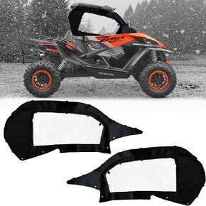 Qymoto cfmoto Zforce 950 أبواب ، أبواب أعلى ناعمة 900D مع نوافذ علوية ، حاويات CAB متوافقة مع CFMOTO ZFORCE 950 Sport 2020-2022،950 H.O. Sport 2022-2023،950 H.O. Ex 2022-2024 الملحقات