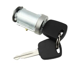 متوافق مع Ford Focus 2000-2005 ، Escape 2001-2004 ، Mazda Tribute 2001-2004 Switch Switch Lock Cylinder Cylinder مع مفاتيح رقاقة مستجيب 2 707592C 707592 (مع رقاقة)
