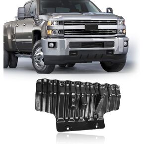 CarPartsDepot Front Engine Splash Shield Under Cover Guard for 2011-2019 Chevy Silverado GMC Sierra 2500 3500 2011-2019 GM1228166
