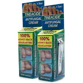 Dr. Blaine's Tineacide Antifungal Cream, 1.25 Ounce (Pack 2)