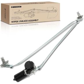 A-Premium Front Wiper Wiper Motor و Riniage Assembly متوافق مع Ford E-150 2005-2014 ، E-150 Club Wagon 2005 ، E-250 2005-2014 ، E-350 Club Wagon 2005 ، E-350 Super Duty ، E-450 Super Duty