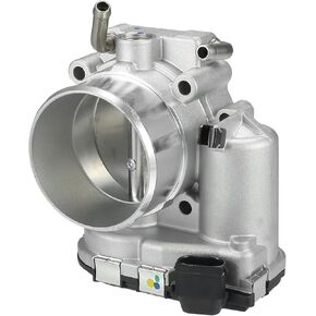 Motoforti Throttle Body Assembly ، Chrottle Body Actuator ، لـ Hyundai Santa Fe 2.4L L4 - Gas 2019-2020 ، سبيكة الألومنيوم ، نغمة فضية