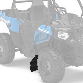 Sautvs الطين اللوحات Fender Fender Thrips for Polaris Ace 500 570 900 2016-2017 ، Front Wide Splash Proof Muds Fender Excluds Excluders ، استبدال #2880100 ، 2pcs