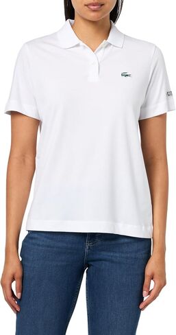 Lacoste Women's Regular Fit Short Sleeve Polo in Saudi Arabia