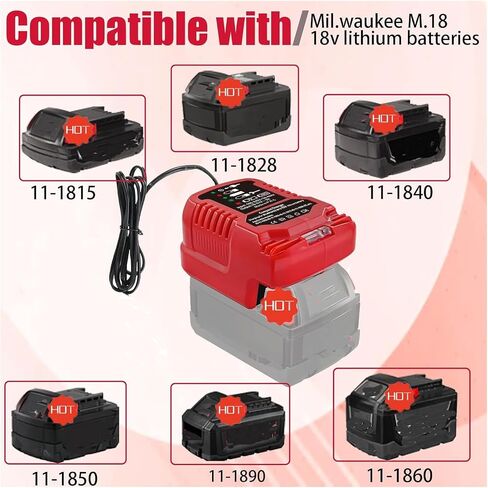 Fast Charger Replacement for Kobalt 24-Volt Max Battery Charger Compatible with Kobalt 24-Volt Max KB624-03 KB524-03 KB424-03 KB224-03 Series Power Tools Battery(Only 24V Batteries) in Kuwait