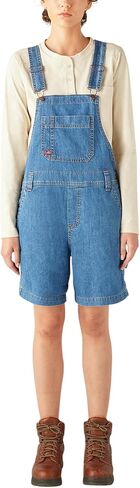 Dickies Women's Relaxed Fit Bib Shortalls in Saudi Arabia
