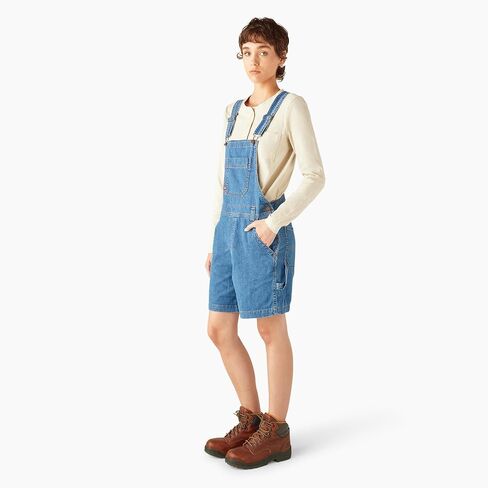 Dickies Women's Relaxed Fit Bib Shortalls in Saudi Arabia
