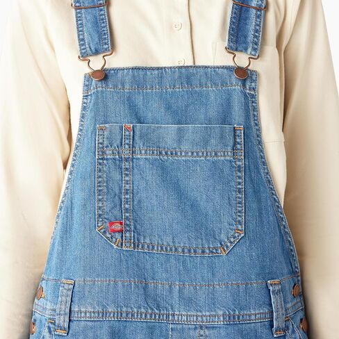 Dickies Women's Relaxed Fit Bib Shortalls in Saudi Arabia