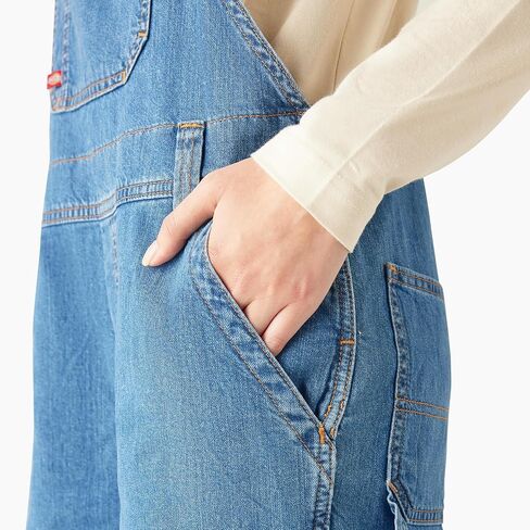 Dickies Women's Relaxed Fit Bib Shortalls in Saudi Arabia