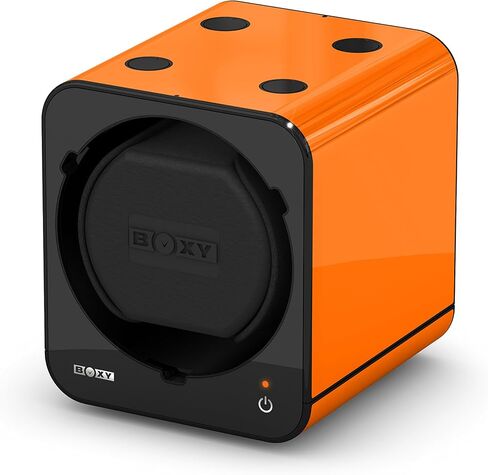 Boxy Fancy Brick Single Automatic Watch Winder with Adapter Parent in Saudi Arabia