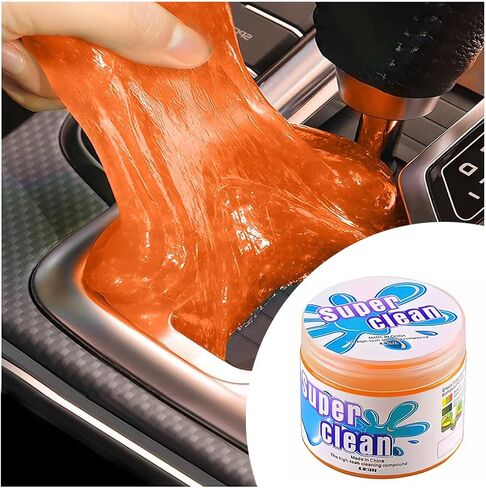 Cleaning Gel for Car, Universal Vehicle Interior Detailing Cleaning Putty Gel, Detail Cleaner Tools for Keyboard Vent PC Laptop Camera, Automotive Duster Remover Cleaner Accessories (Blue) in Saudi Arabia